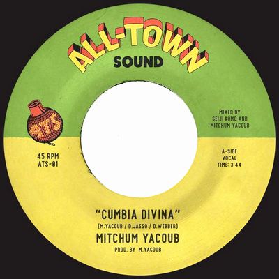 Mitchum Yacoub - Cumbia Divina / Bansuri : 7inch