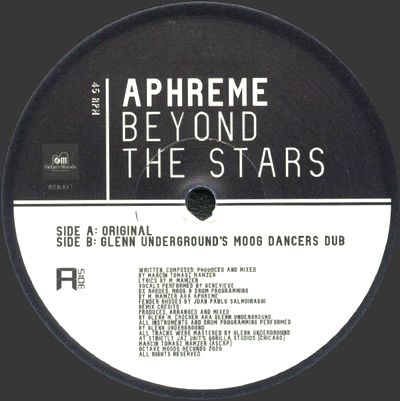 Aphreme - Beyond The Stars (incl. Glenn Underground Mix) : 12inch