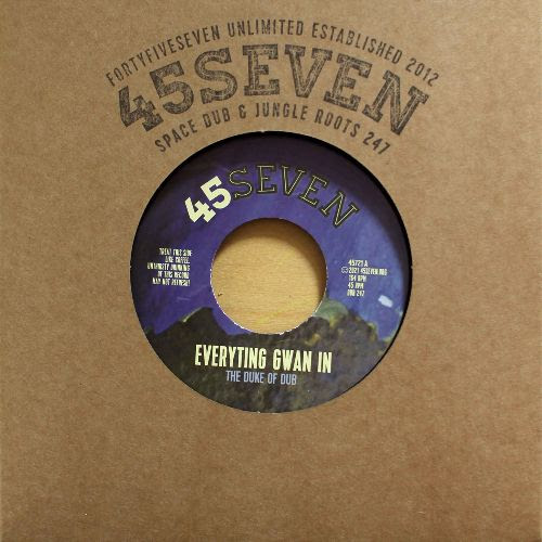 The Duke Of Dub - Everyting Gwan In / Fight Dub : 7inch