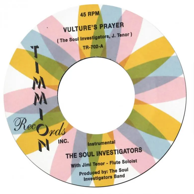 The Soul Investigators - Vulture's Prayer (feat. Jimi Tenor) : 7inch