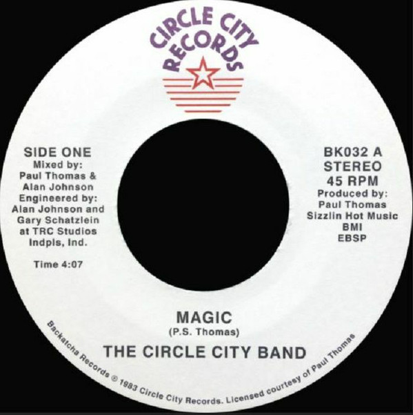 Circle City Band - Magic : 7inch