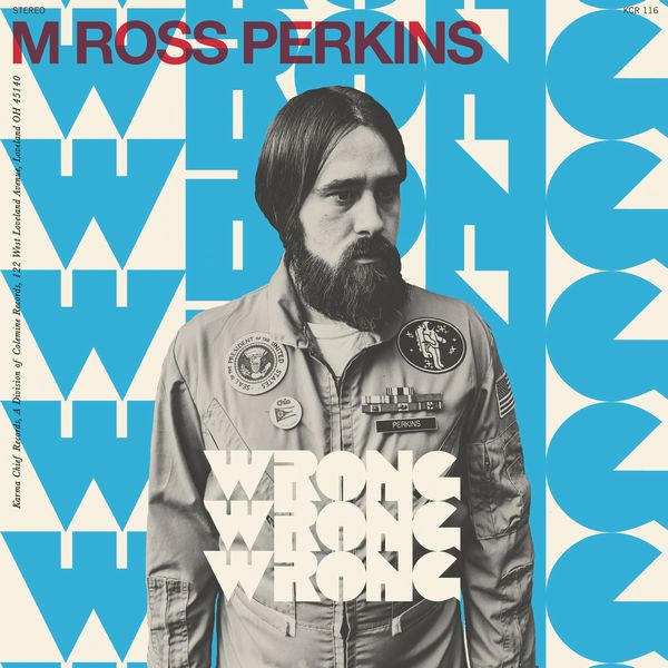 M Ross Perkins - 'Wrong Wrong Wrong (Transparent Red Vinyl 7")