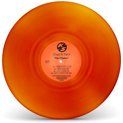 Chez-N Trent (Chez Damier & Ron Trent) - The Choice (Transparent Orange Vinyl) : 12inch