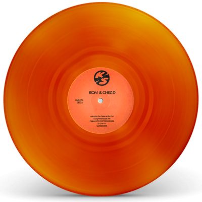 Ron & Chez D (Ron Trent & Chez Damier) - Untitled (Transparent Orange Vinyl) : 12inch