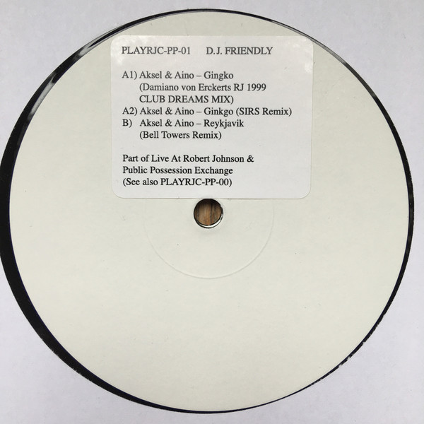 Aksel & Aino - Remixed (Special Whitelabel) : 12inch