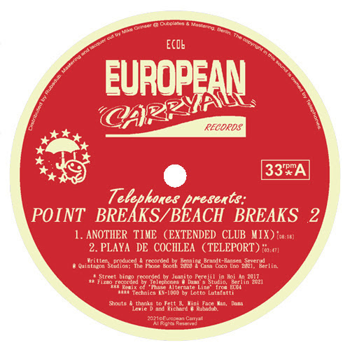 Telephones - Point Breaks / Beach Breaks 2 : 12inch