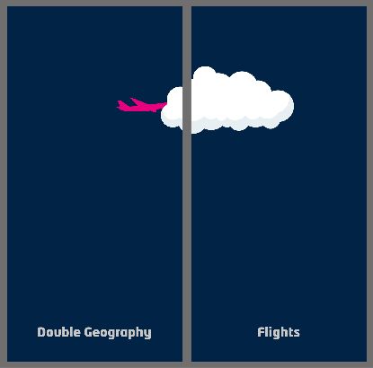 Double Geography - Flights : 12inch