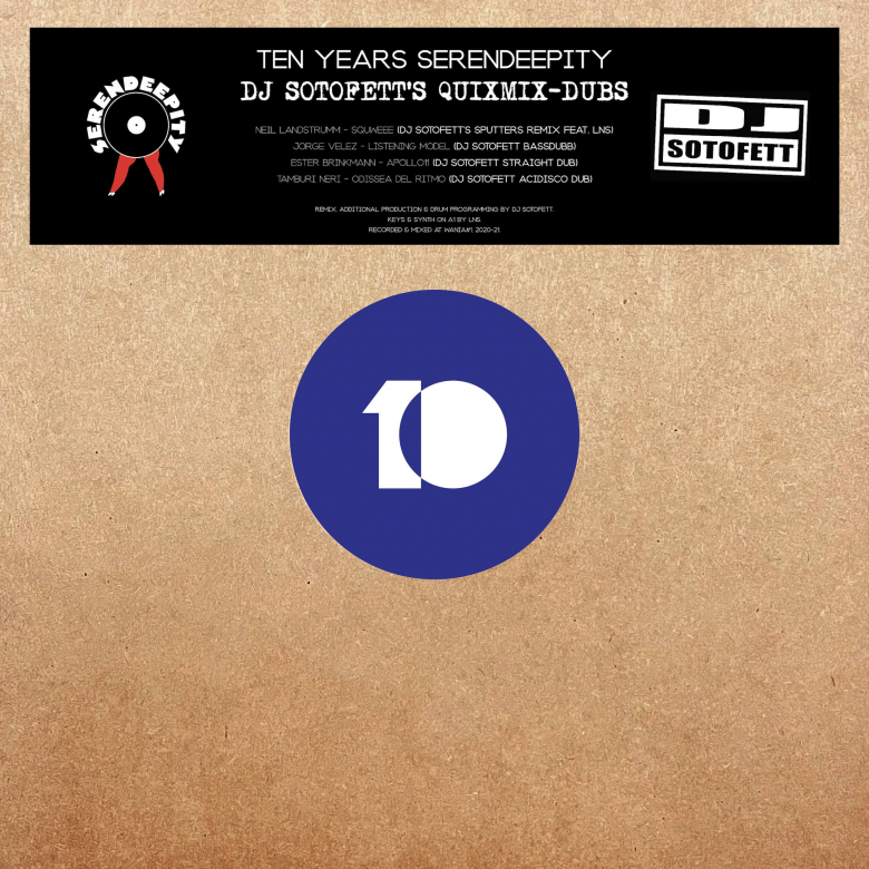 Various - Ten Years Serendeepity DJ SOTOFETT DUBS : 12inch