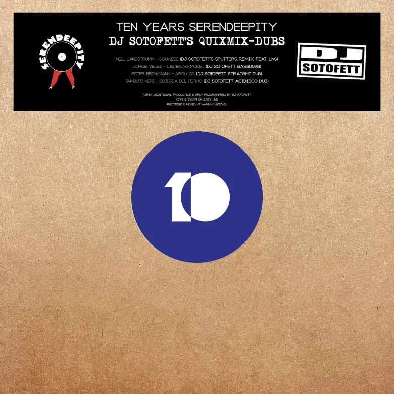 Various - Ten Years Serendeepity DJ SOTOFETT DUBS : 12inch