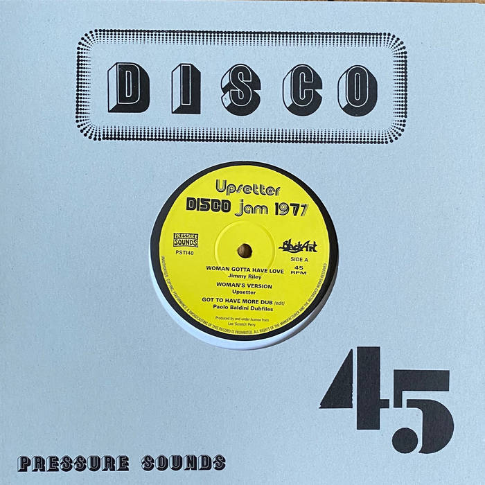 Lee Perry & Friends - Upsetter DISCO Jam 1977 : 10inch