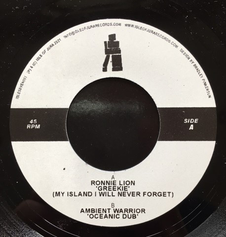 Ronnie Lion - Greekie (My Island I Will Never Forget) : 7inch