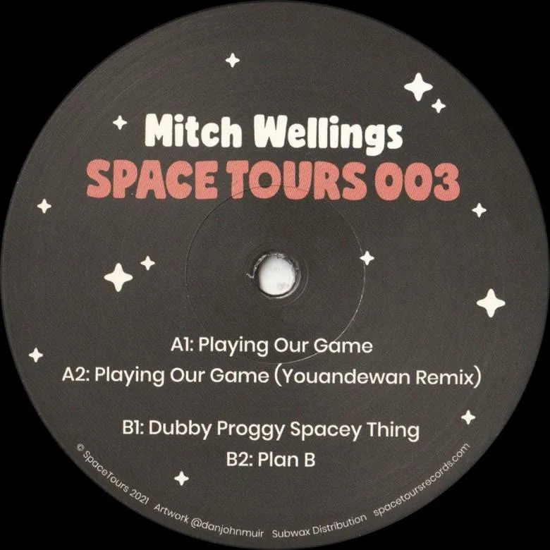Mitch Wellings - Space Tours 003 (incl. Youandewan Remix) : 12inch