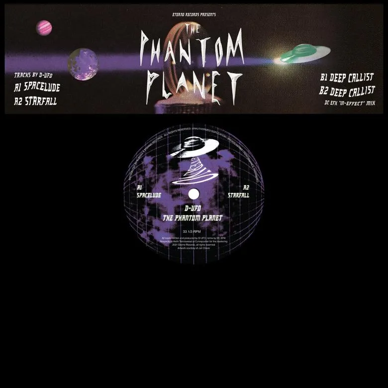 D-Ufo - The Phantom Planet EP (Incl. DC EFX Remix) : 12inch