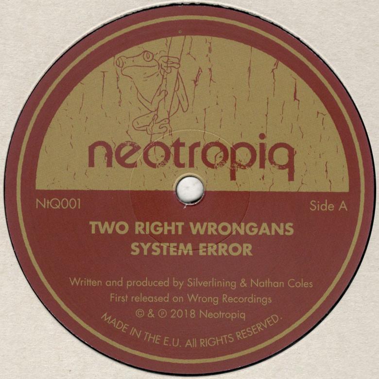 Two Right Wrongans - System Error : 12inch