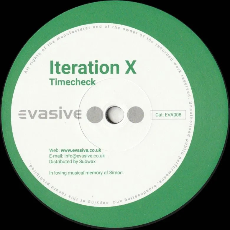 Iteration X - Timecheck / Liquid Logic : 12inch