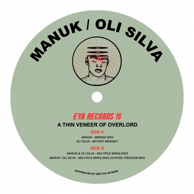 Manuk & Oli Silva - A Thin Veneer Of Overlord EP : 12inch.