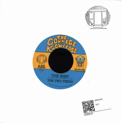 The Pro-Teens - Peachfuzz / One Beer