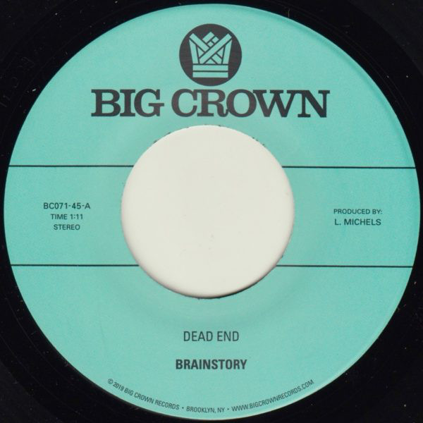 Brainstory - Dead End / Mnemophobia : 7inch