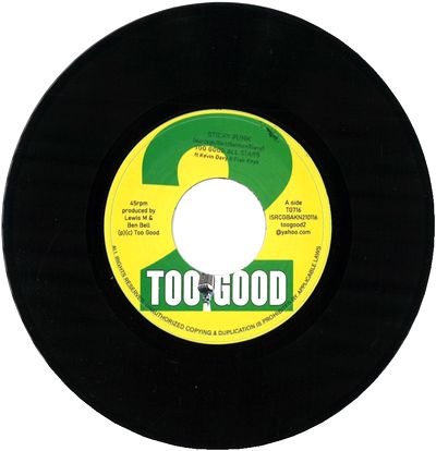 Too Good Allstars - Sticky Funk / Funky Pigeon : 7inch