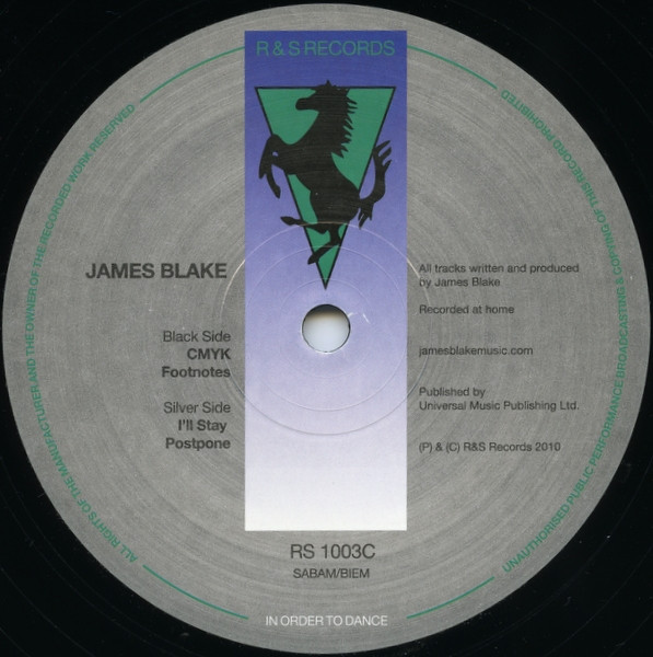 James Blake - CMYK EP : 12inch