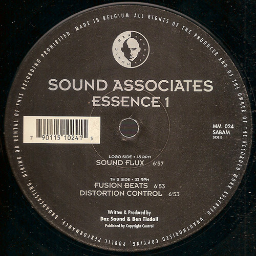 Sound Associates - Essence 1 : 12inch