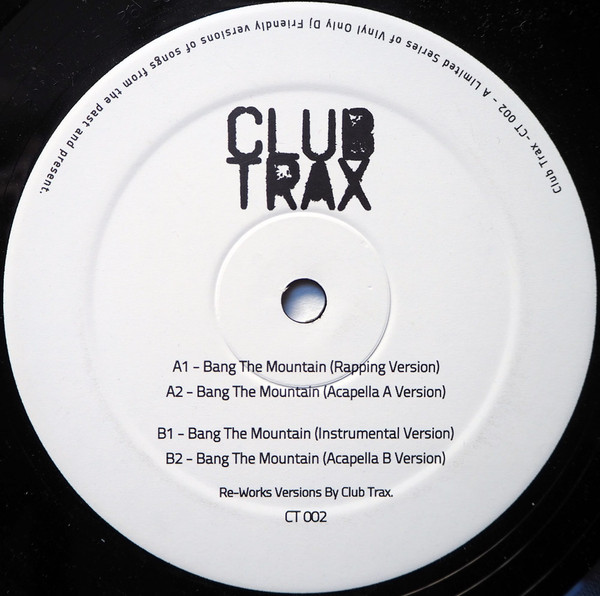 Unknown Artist - Bang The Mountain : 12inch