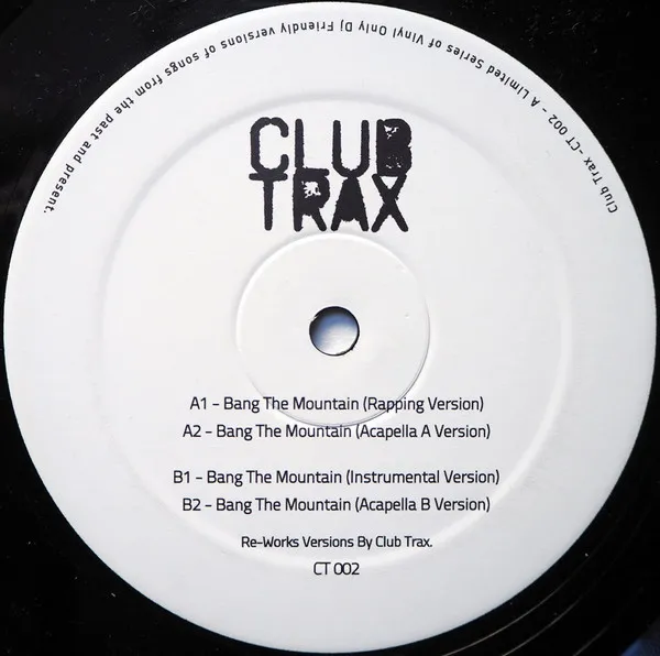 Unknown Artist - Bang The Mountain : 12inch