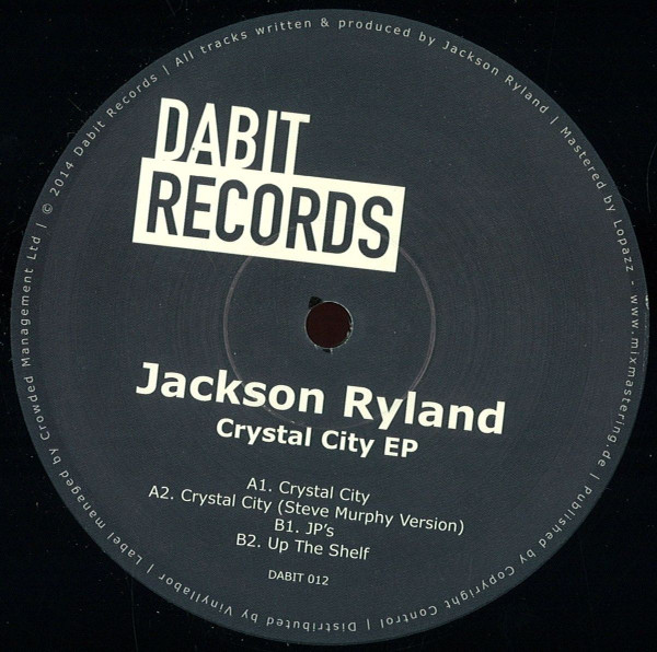 Jackson Ryland - Crystal City EP : 12inch