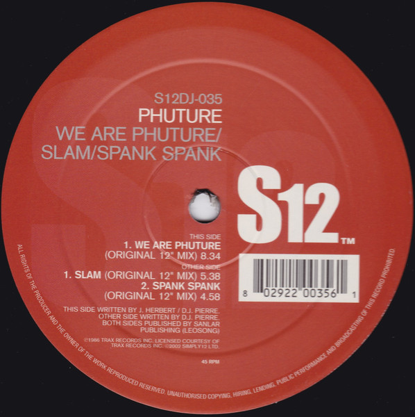 Phuture - We Are Phuture : 12inch