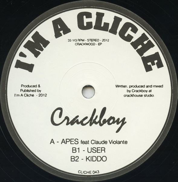 Crackboy - Crackwood Ep : 12inch