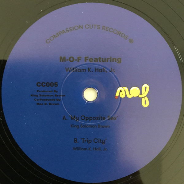 M-O-F Featuring William K. Hall - My Opposite Sex / Trip City : 12inch