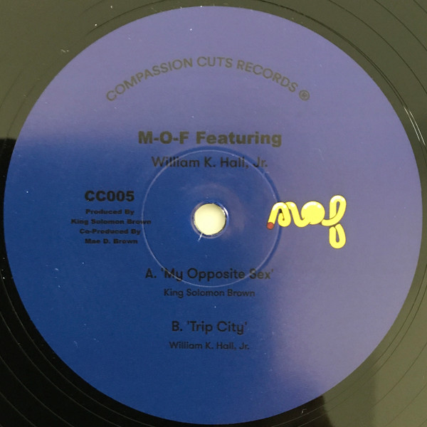 M-O-F Featuring William K. Hall - My Opposite Sex / Trip City : 12inch