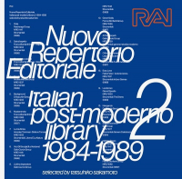 Various - Tatsuhiko Sakamoto - RAI Nuovo Repertorio Editoriale Italian post-moderno library 2 1984-1989