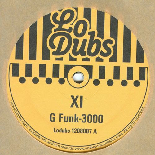 Xi - G-Funk 3000 / Lucky : 12inch