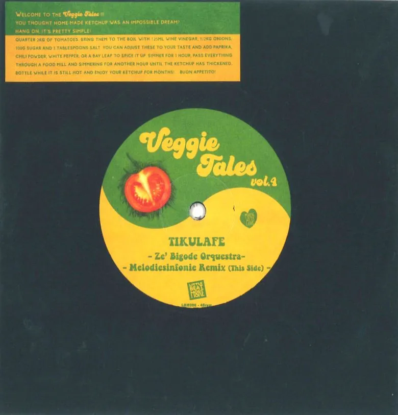 Zè Bigode Orquestra - Veggie Tales Vol. 4 : 7inch