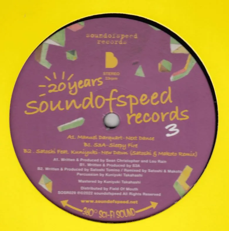 Various - 20 Years Of Sound Of Speed Records 3 : 12inch