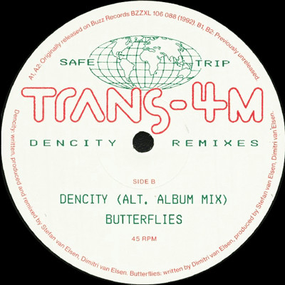 Trans-4m - Dencity Remixes : 12inch