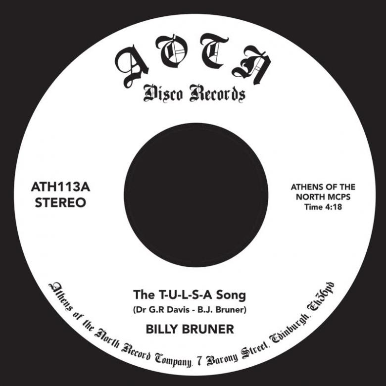 Billy Bruner - Tulsa Song : 7inch