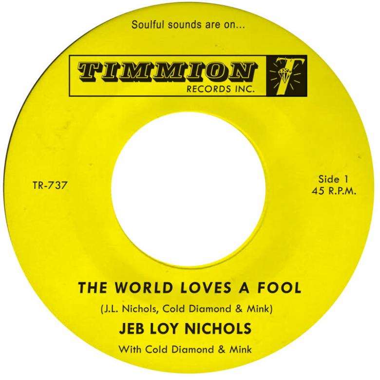 Jeb Loy Nichols - The World Loves A Fool : 7inch