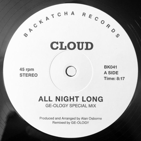 Cloud - All Night Long (GE-OLOGY Remixes) : 12inch