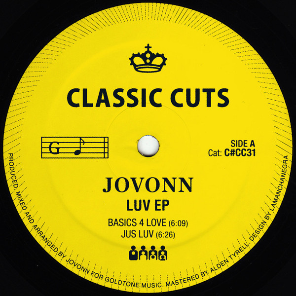 Jovonn - Luv EP : 12inch