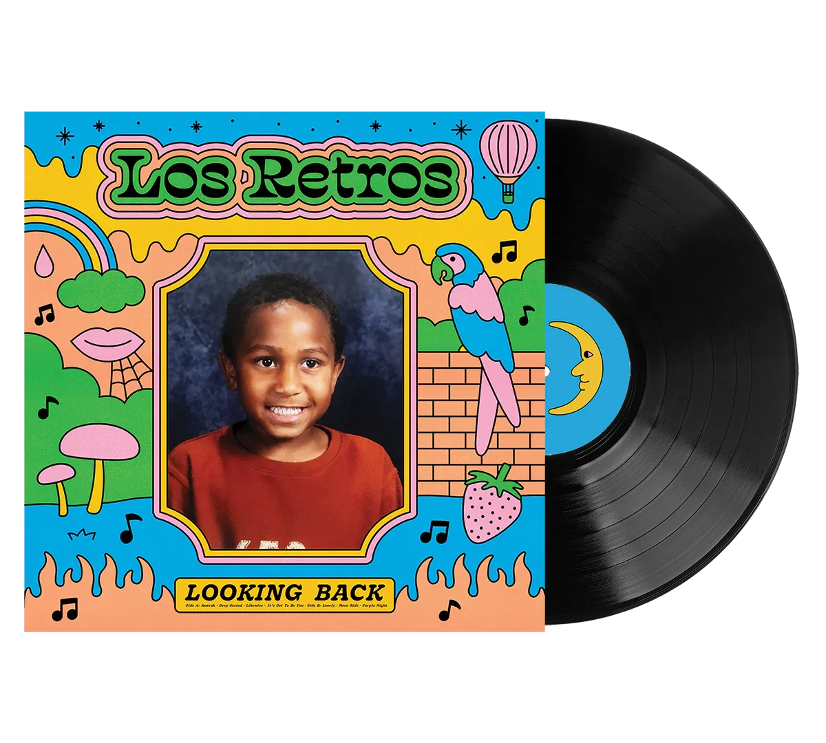 Los Retros - Looking Back（Black Vinyl） : LP