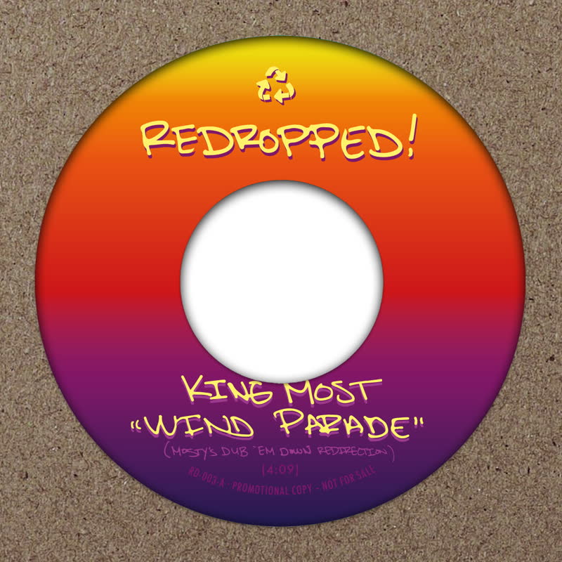 King Most - Wind Parade / Golden Lady : 7inch