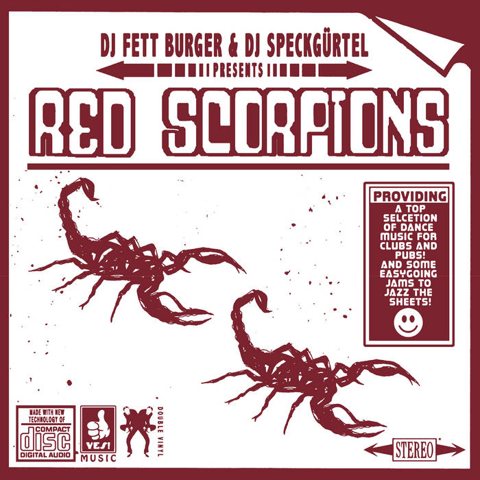 DJ Fett Burger & DJ Speckgürtel - Red Scorpions : 2LP + DOWNLOAD CODE