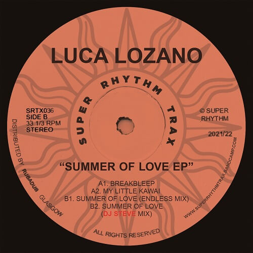 Luca Lozano - Summer of Love EP : 12inch