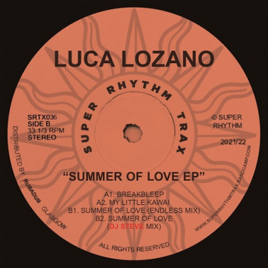 Luca Lozano - Summer of Love EP (Vinyl) | NEWTONE RECORDS