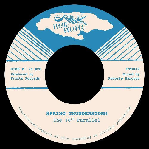 Lee Scratch Perry & The 18th Parallel - Words From The Upsetter / Spring Thunderstorm : 7inch