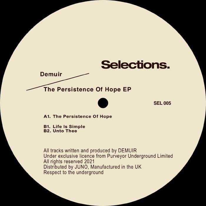 Demuir - The Persistence Of Hope EP : 12inch