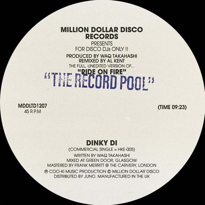 Dinky Di - Ride On Fire : 12inch