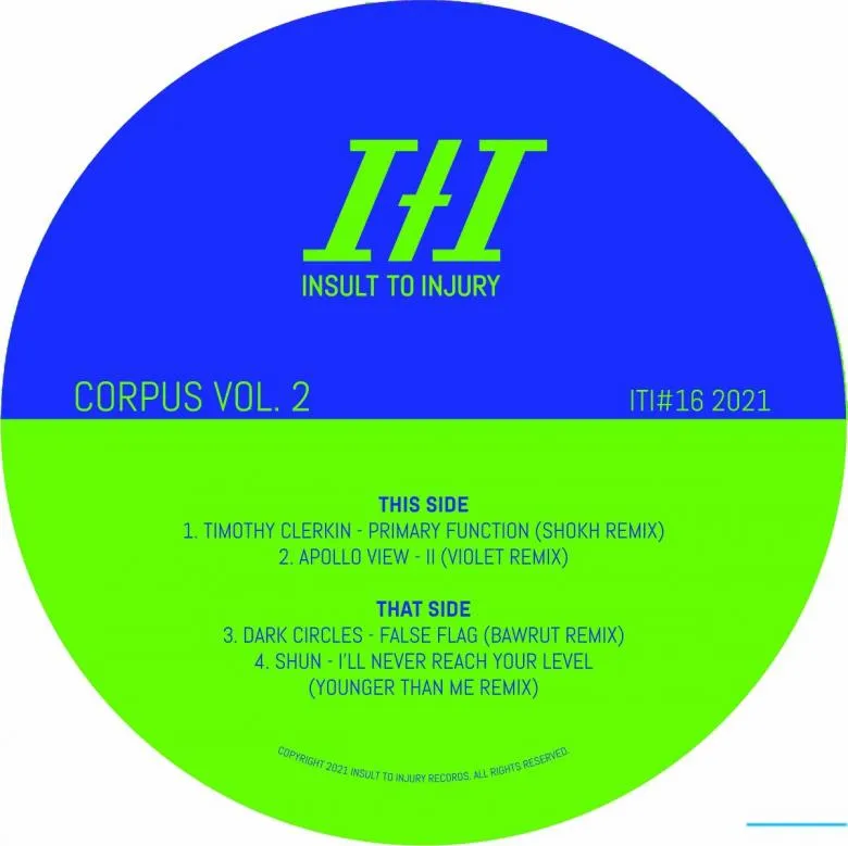Various Artists - CORPUS VOL. 2 EP : 12inch